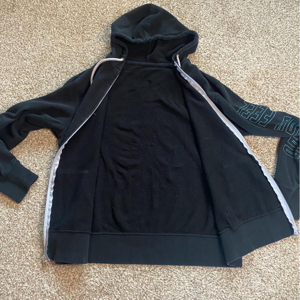 Fitz & The Tantrums 2009 Tour Hoodie, Medium Black Zip Up Concert Band Merch GUC - Picture 9 of 12